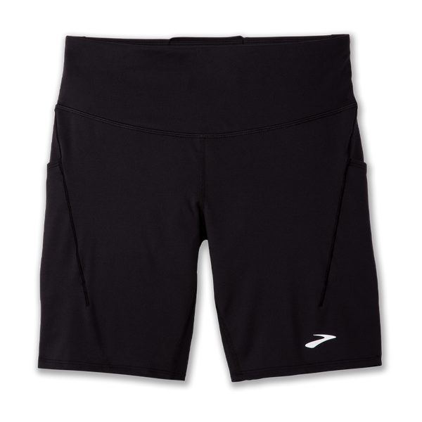 Brooks Women's Spark 8" Short Tight Black