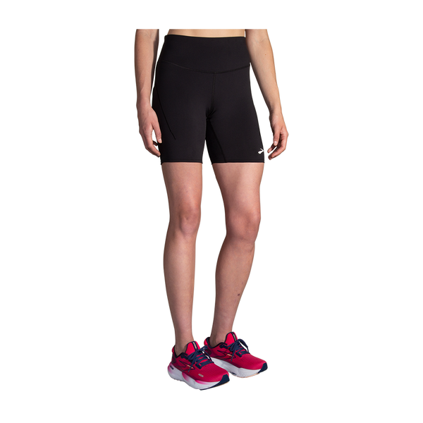 Brooks Women's Spark 8" Short Tight Black