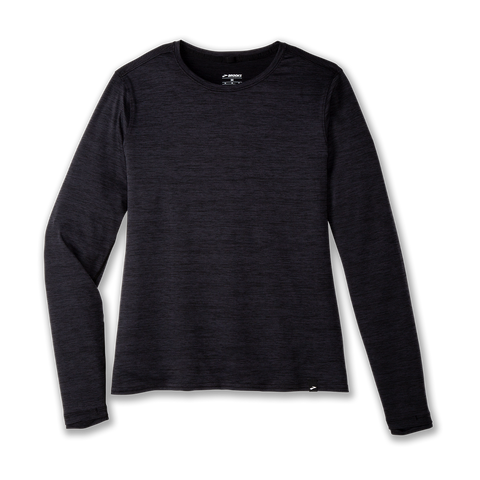 New Balance Women's Athletics T-Shirt Black Heather - Play Stores Inc