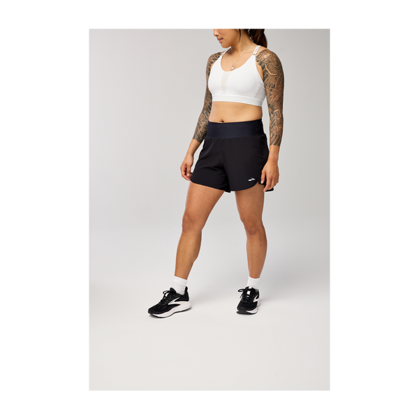 Brooks Women's Chaser 5" Short 2.0 Black
