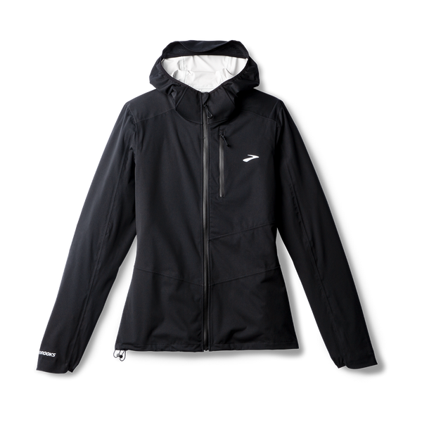 Brooks Women's High Point Waterproof Jacket 2 Black