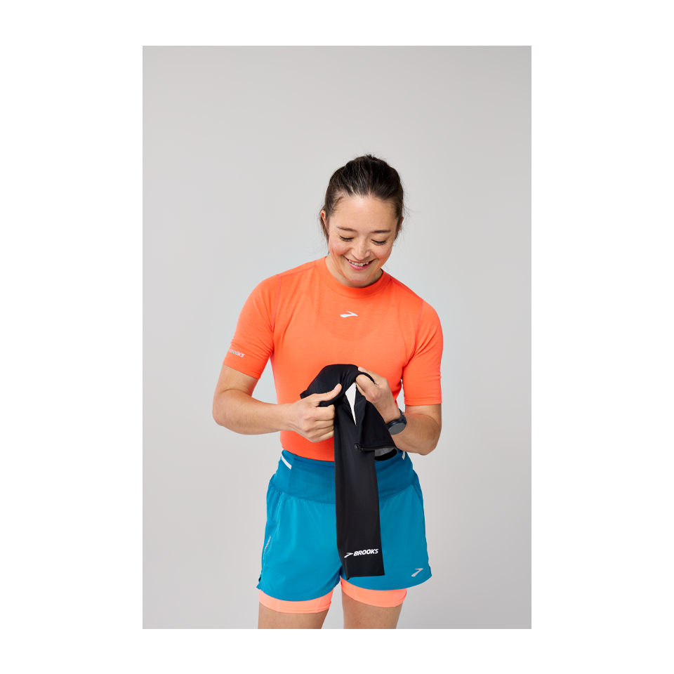 Brooks Women's High Point Waterproof Jacket 2 Black