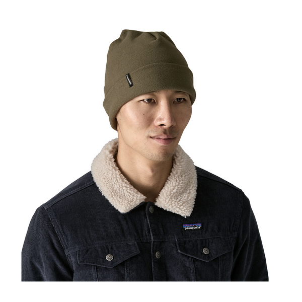 Patagonia Micro D Fleece Beanie Basin Green