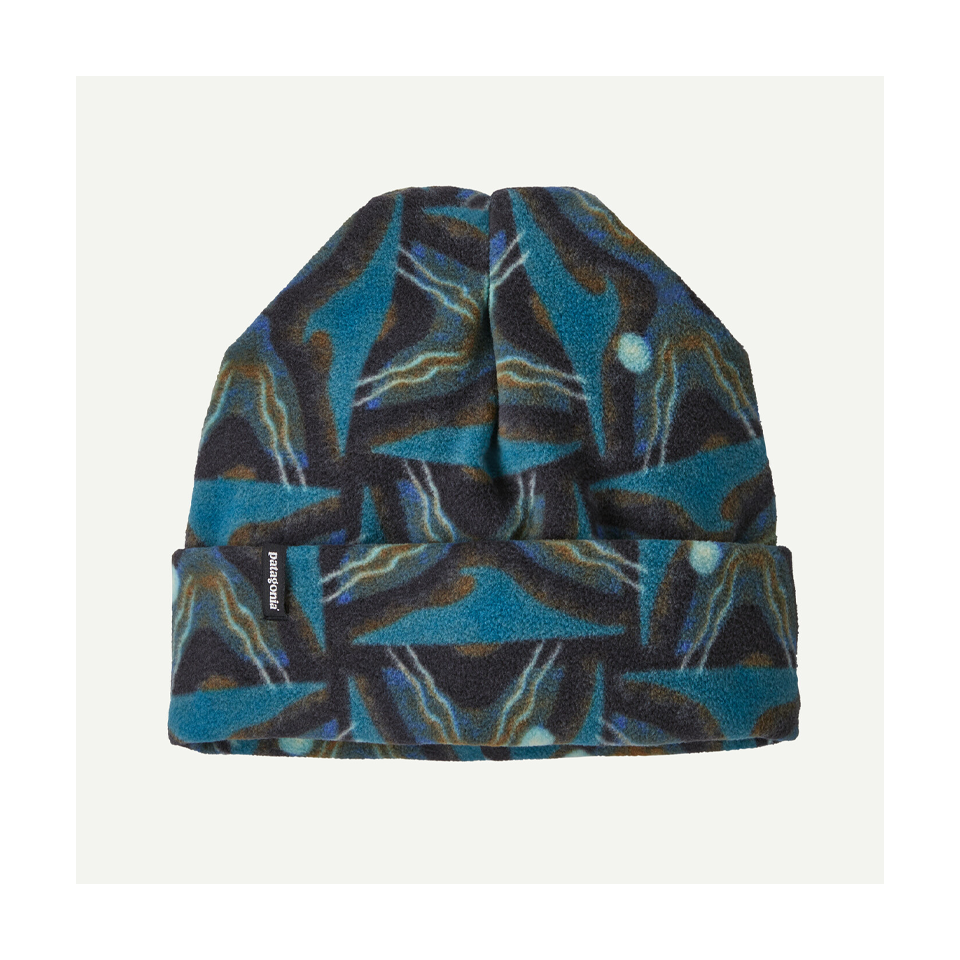 Patagonia Micro D Fleece Beanie Deep Freeze: Black