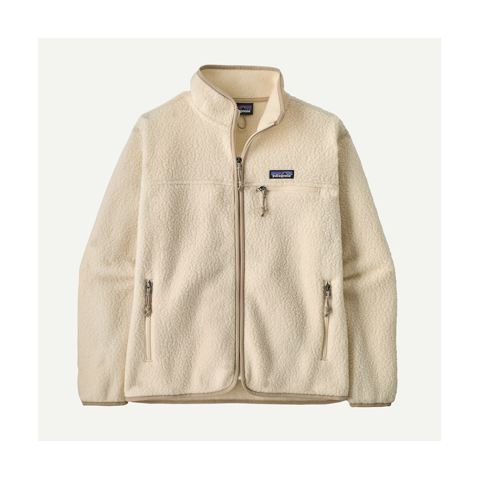 Patagonia Women's Retro Pile Fleece Jacket Natural
