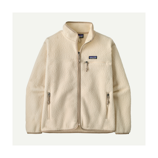 Patagonia Women's Retro Pile Fleece Jacket Natural