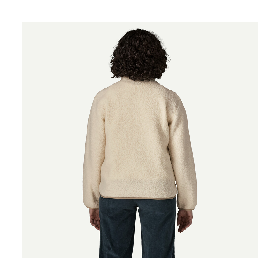 Patagonia Women's Retro Pile Fleece Jacket Natural