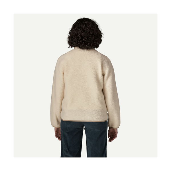 Patagonia Women's Retro Pile Fleece Jacket Natural