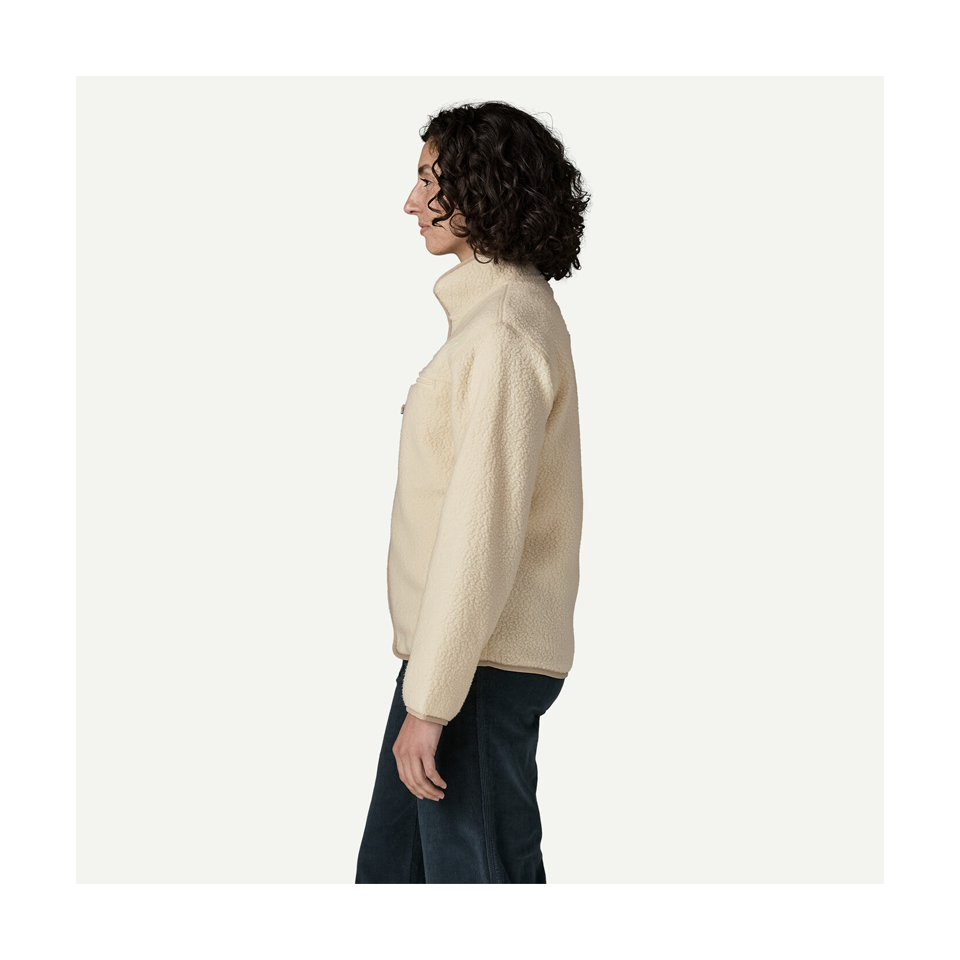 Patagonia Women's Retro Pile Fleece Jacket Natural