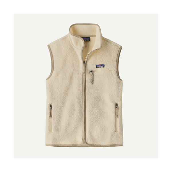 Patagonia Women's Retro Pile Fleece Vest Natural
