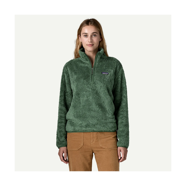 Patagonia Women's Los Gatos 1/4-Zip Fleece Canopy Green