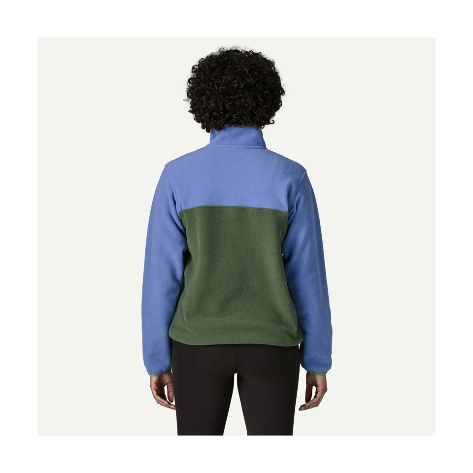 Patagonia Women's Lightweight Synchilla Snap-T Fleece Pullover Canopy Green