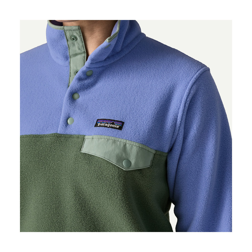 Patagonia Women's Lightweight Synchilla Snap-T Fleece Pullover Canopy Green