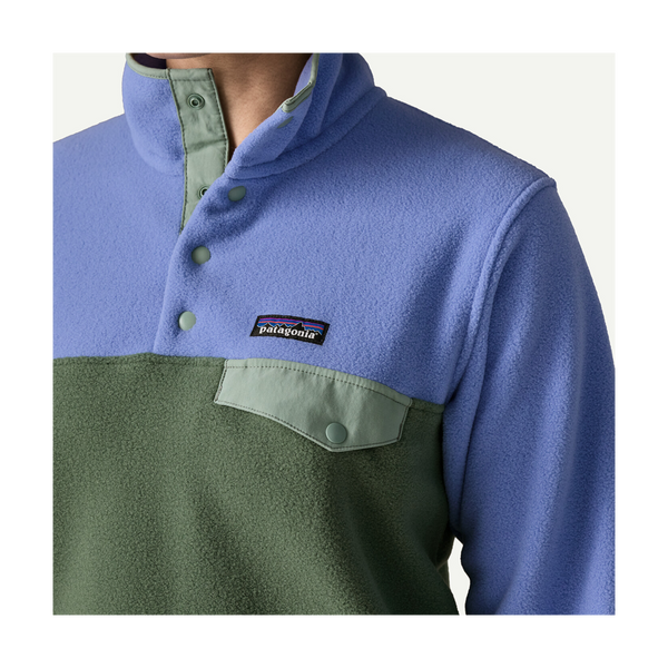 Patagonia Women's Lightweight Synchilla Snap-T Fleece Pullover Canopy Green