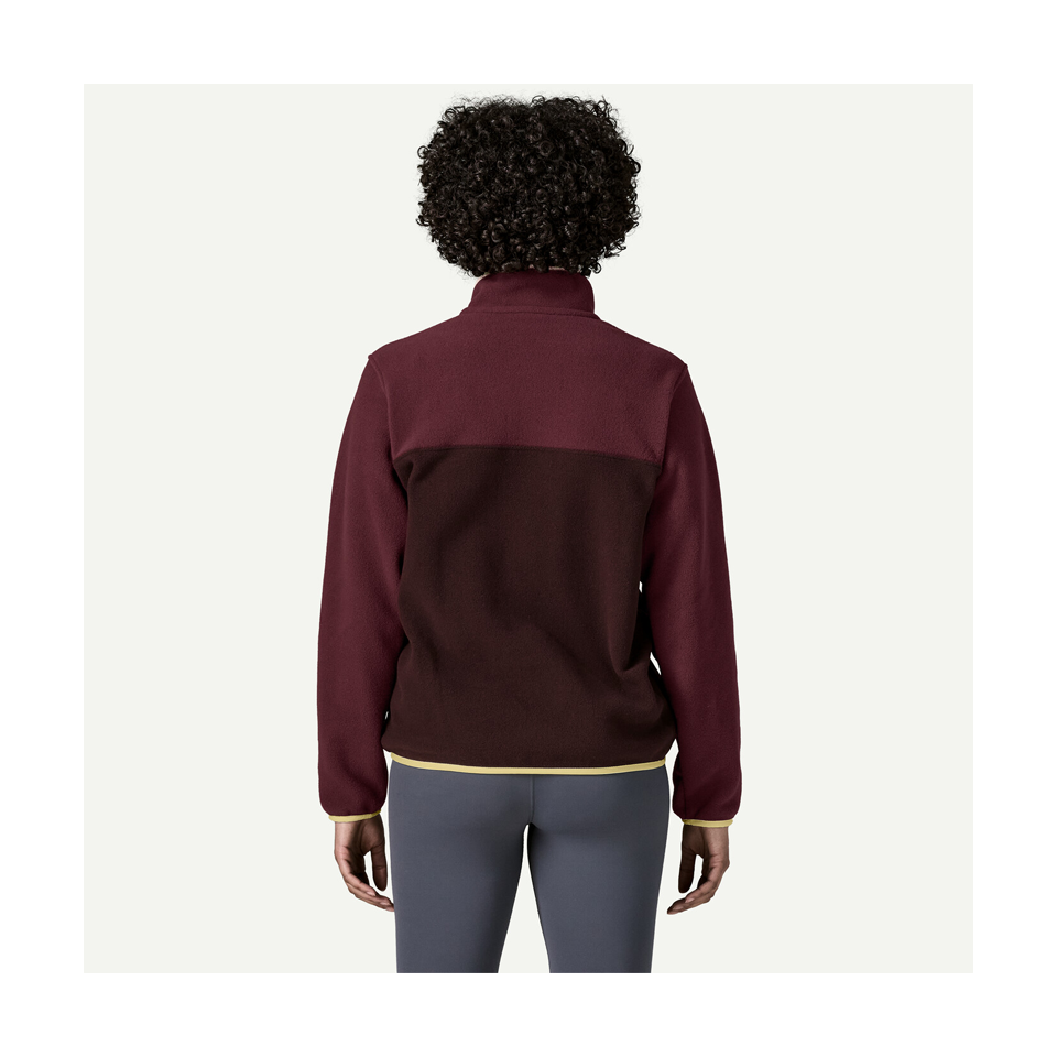 Patagonia Women's Lightweight Synchilla Snap-T Fleece Pullover Den Brown
