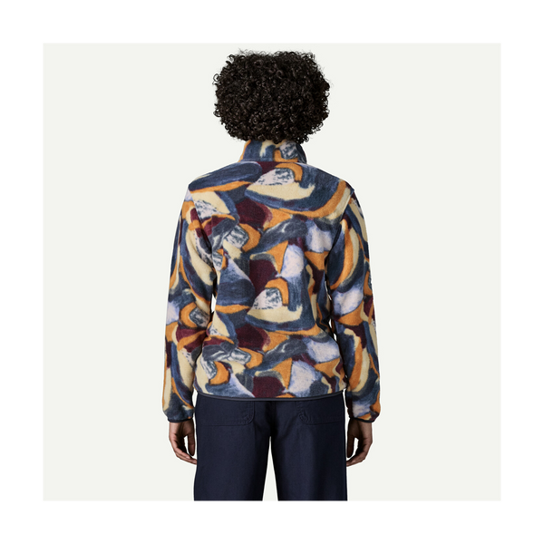 Patagonia Women's Lightweight Synchilla Snap-T Fleece Pullover Smudge: Smolder Blue