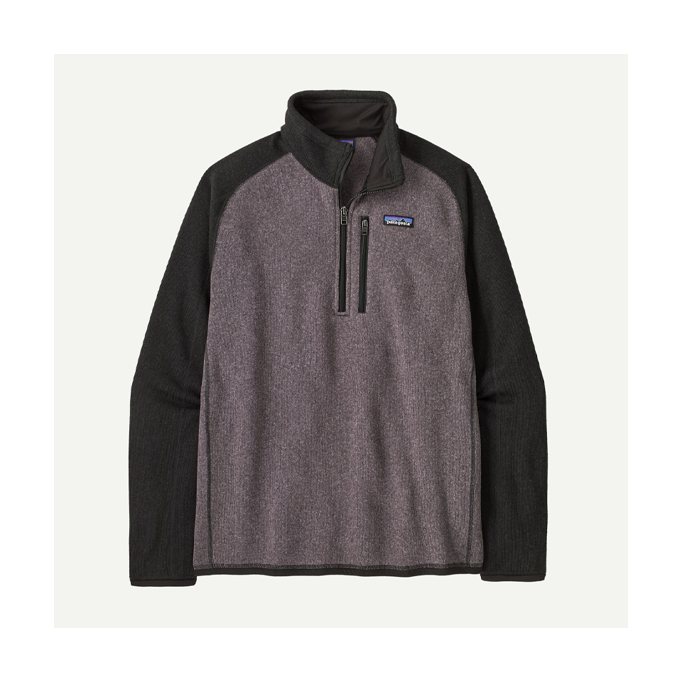 Patagonia Men's Better Sweater 1/4-Zip Fleece May Grey