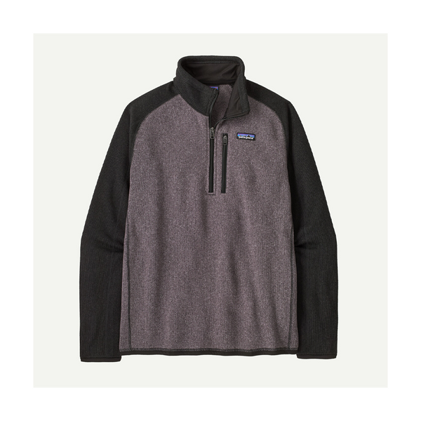 Patagonia Men's Better Sweater 1/4-Zip Fleece May Grey