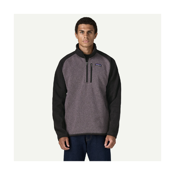 Patagonia Men's Better Sweater 1/4-Zip Fleece May Grey