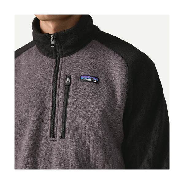 Patagonia Men's Better Sweater 1/4-Zip Fleece May Grey