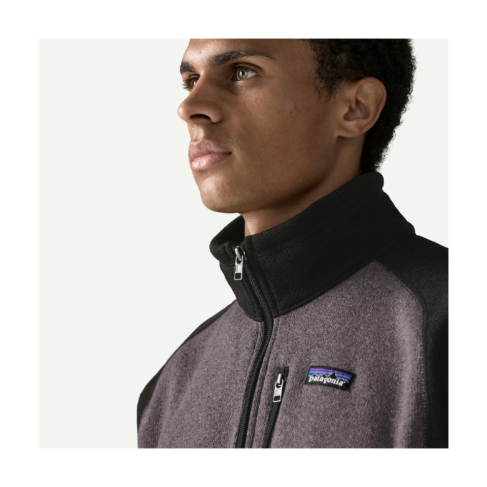 Patagonia Men's Better Sweater 1/4-Zip Fleece May Grey