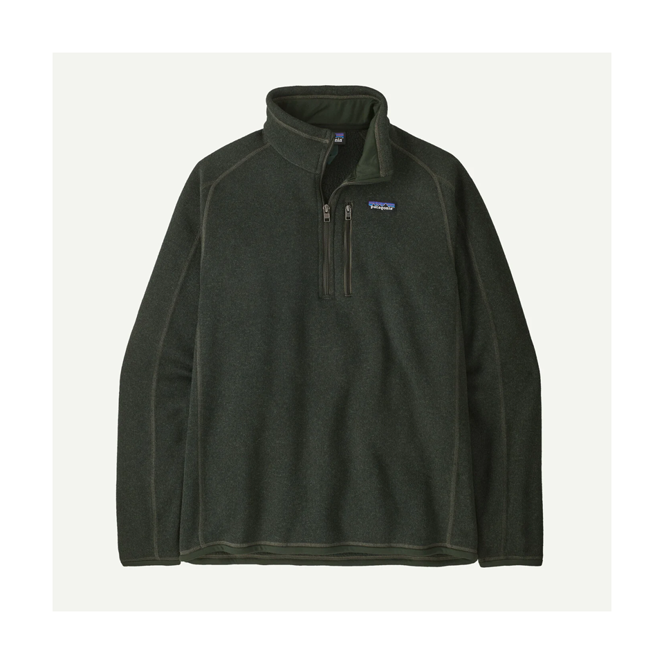 Patagonia Men's Better Sweater 1/4-Zip Fleece Old Growth Green