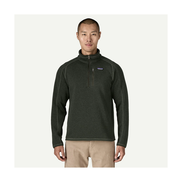 Patagonia Men's Better Sweater 1/4-Zip Fleece Old Growth Green