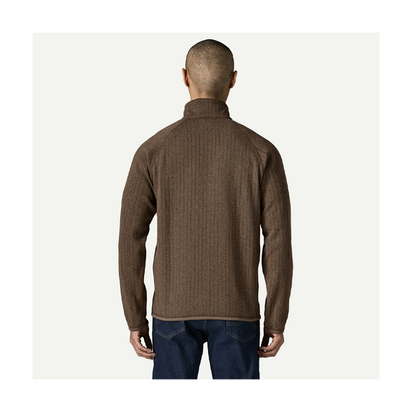 Patagonia Men's Better Sweater Fleece Jacket Marlow Brown Rib Knit
