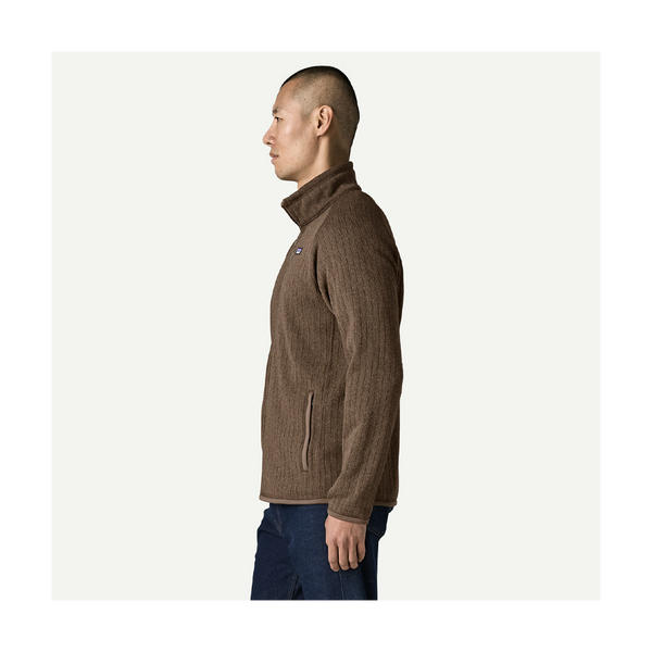 Patagonia Men's Better Sweater Fleece Jacket Marlow Brown Rib Knit