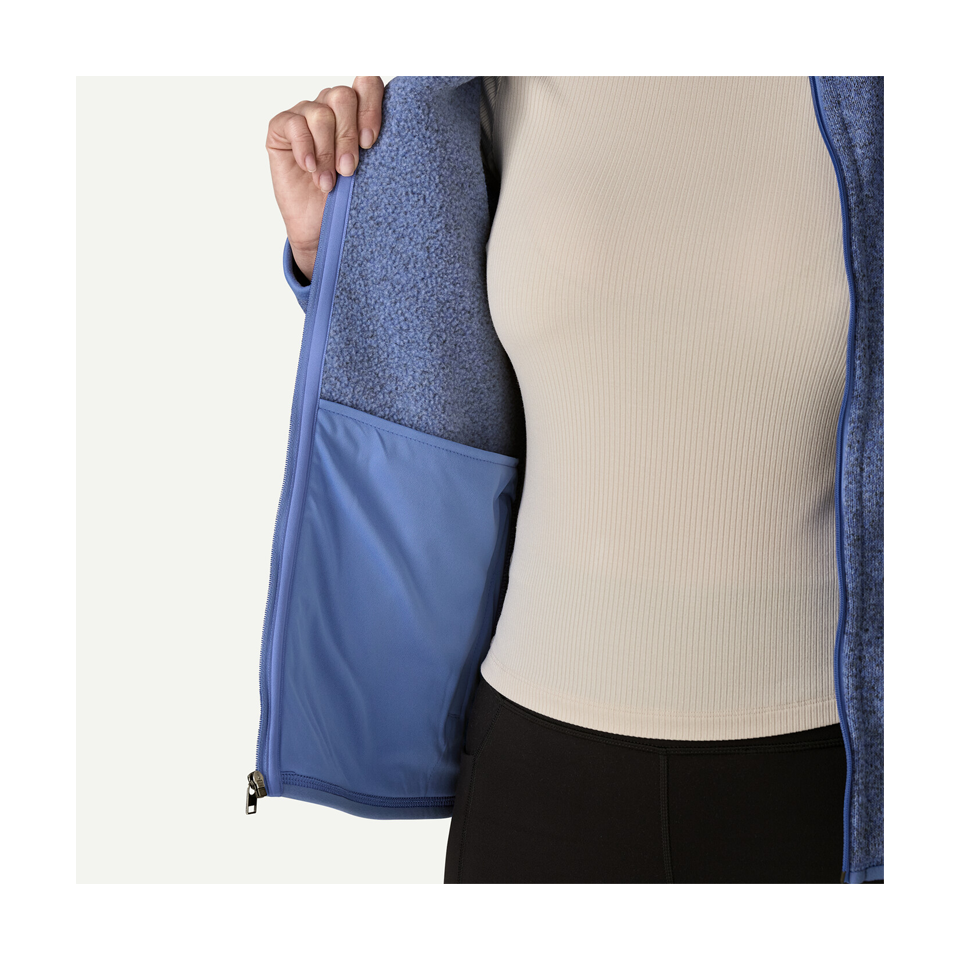 Patagonia Women's Better Sweater Fleece Jacket Diver Blue