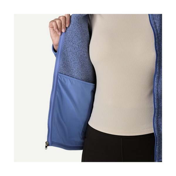 Patagonia Women's Better Sweater Fleece Jacket Diver Blue