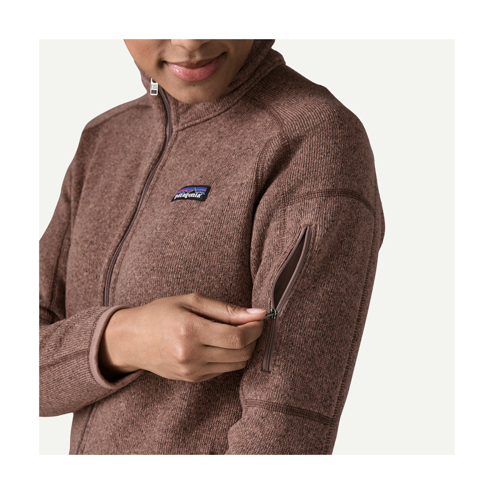 Patagonia Women's Better Sweater Fleece Jacket Moonrise Taupe