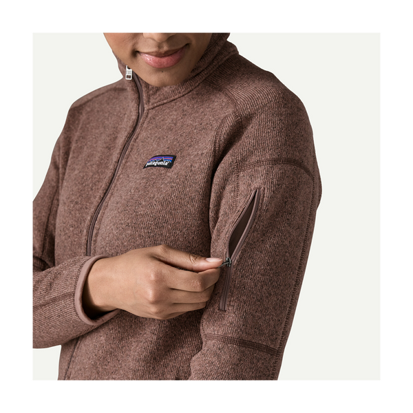 Patagonia Women's Better Sweater Fleece Jacket Moonrise Taupe
