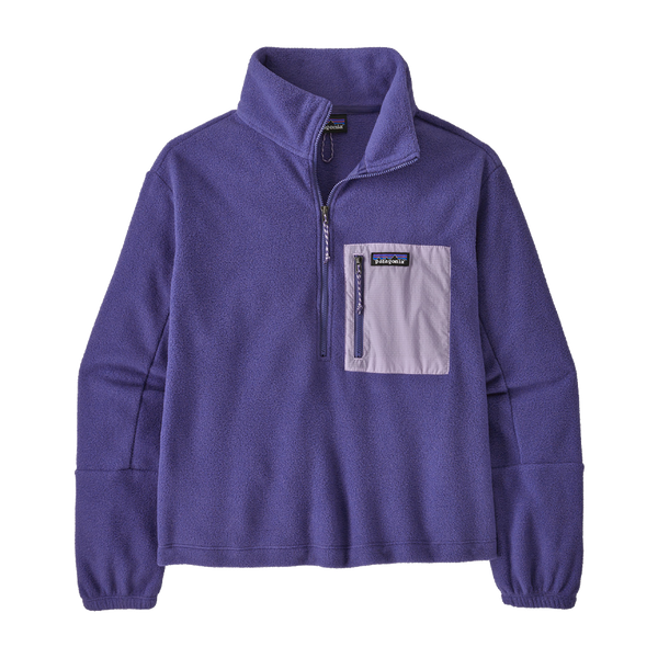 Patagonia Women's Microdini 1/2-Zip Fleece Pullover Solstice Purple