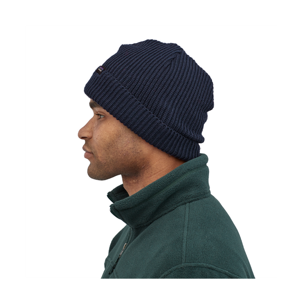 Patagonia Fisherman's Rolled Beanie Navy Blue