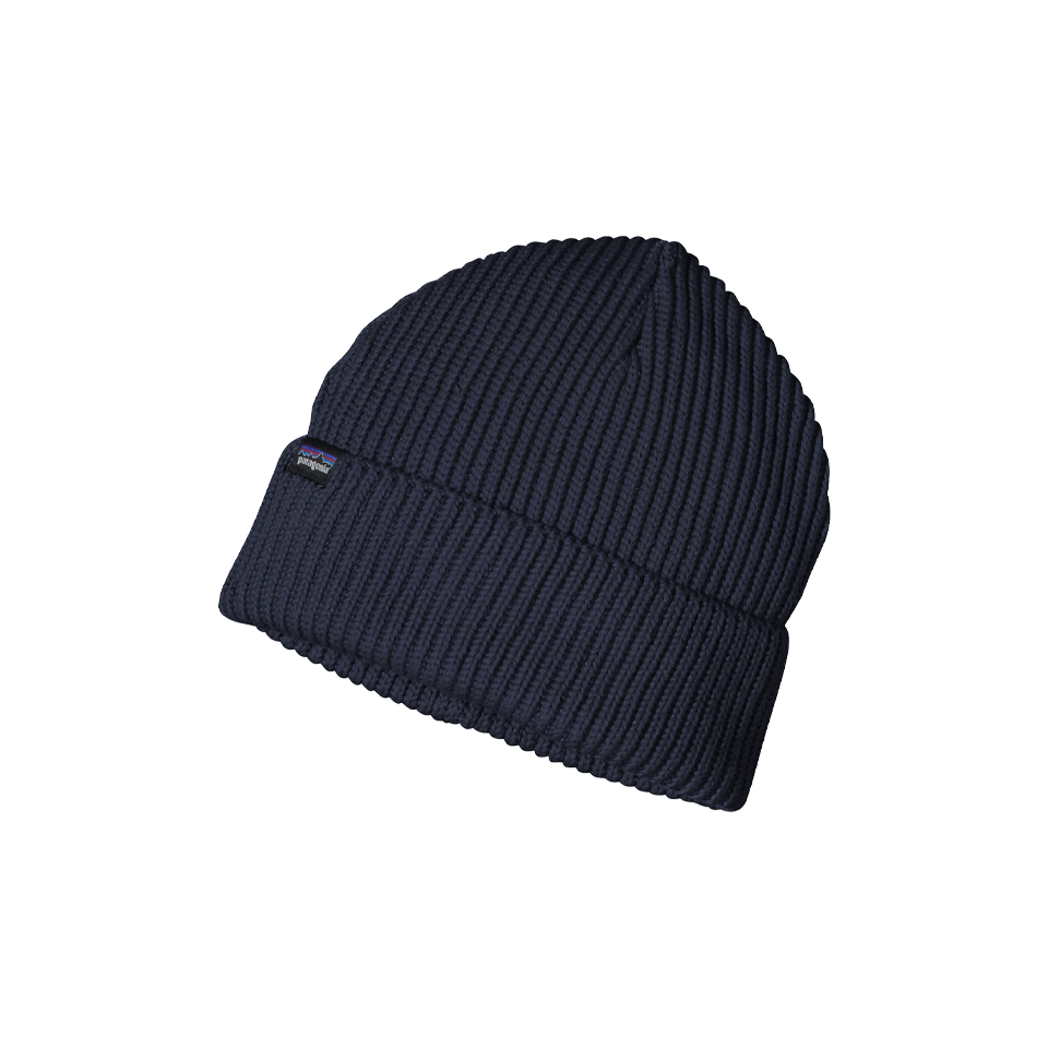 Patagonia Fisherman's Rolled Beanie Navy Blue