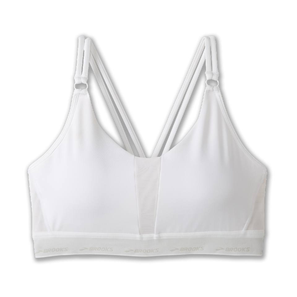 Brooks Women's Plunge 3.0 Sports Bra White