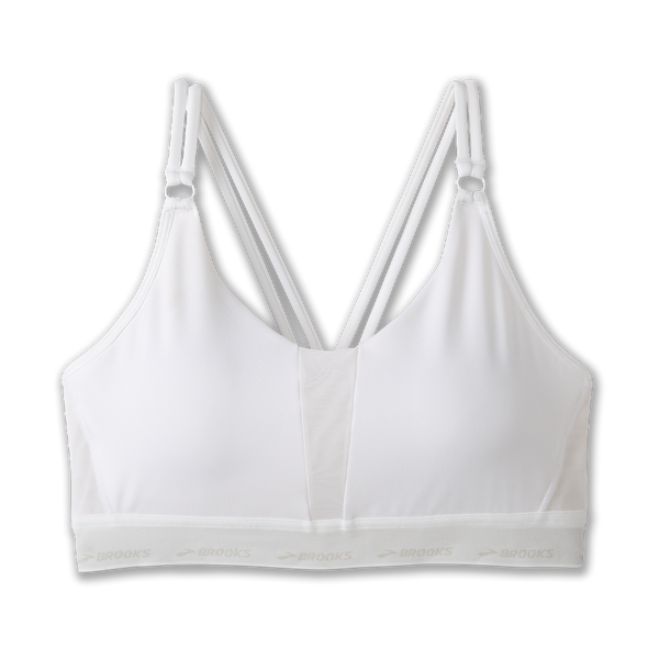 Brooks Women's Plunge 3.0 Sports Bra White