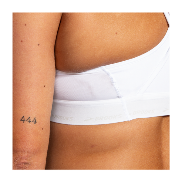 Brooks Women's Plunge 3.0 Sports Bra White