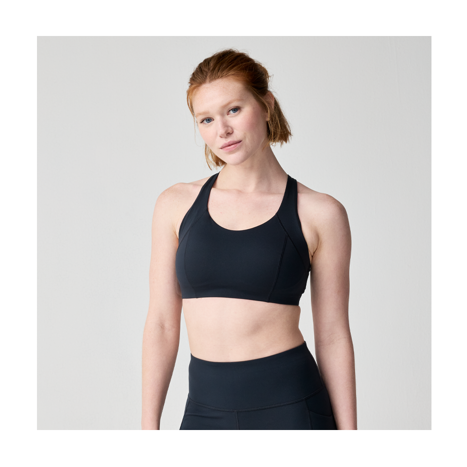 Brooks Women's Chaser Padded Bra Black