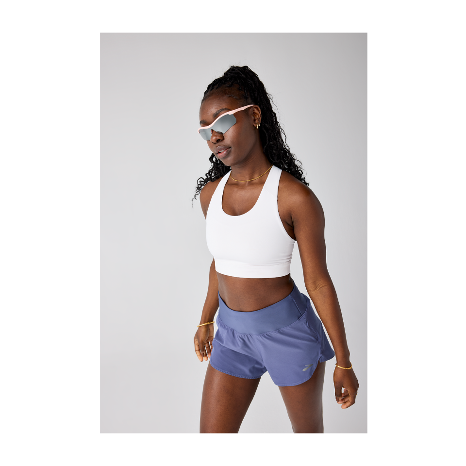 Brooks Women's Luxe Pocket Bra White Main image