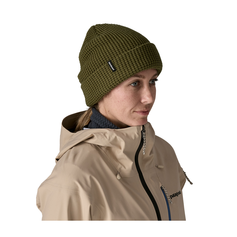 Patagonia SnowDrifter Beanie Tent Green Secondary image