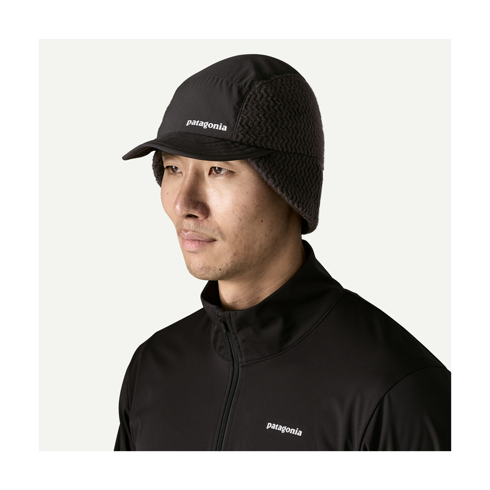 Patagonia Winter Duckbill Running Cap Black