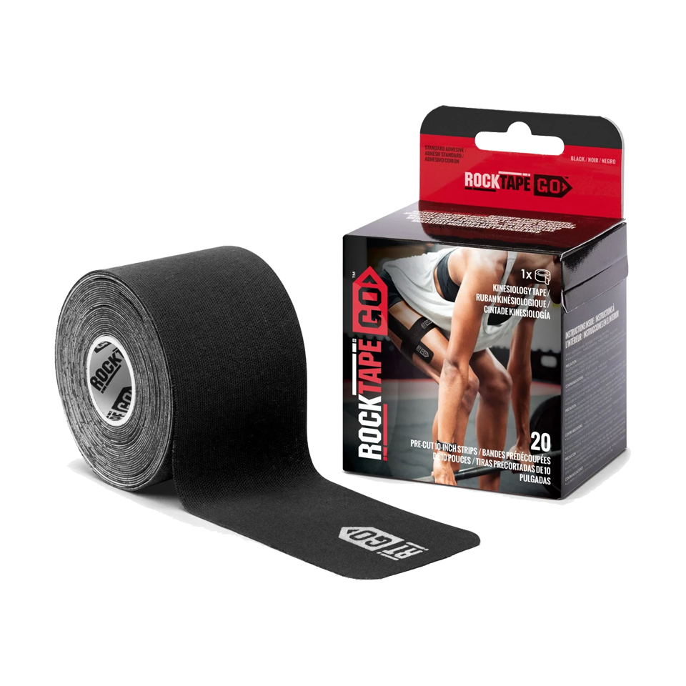 RockTape GO Standard Adhesive Black