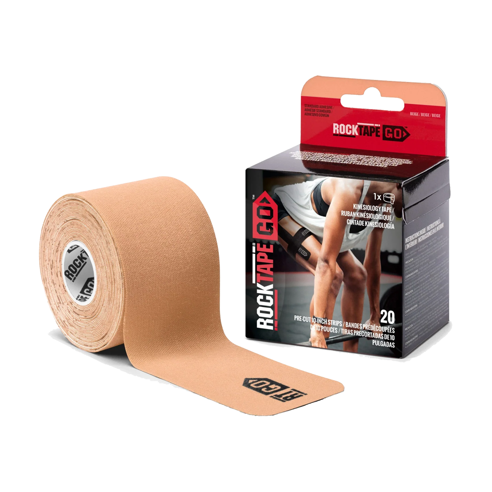 RockTape GO Standard Adhesive Beige