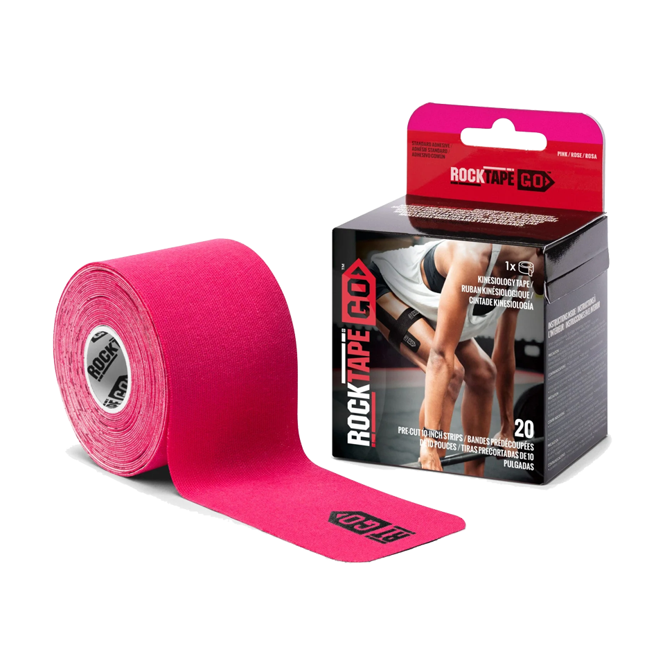RockTape GO Standard Adhesive Pink