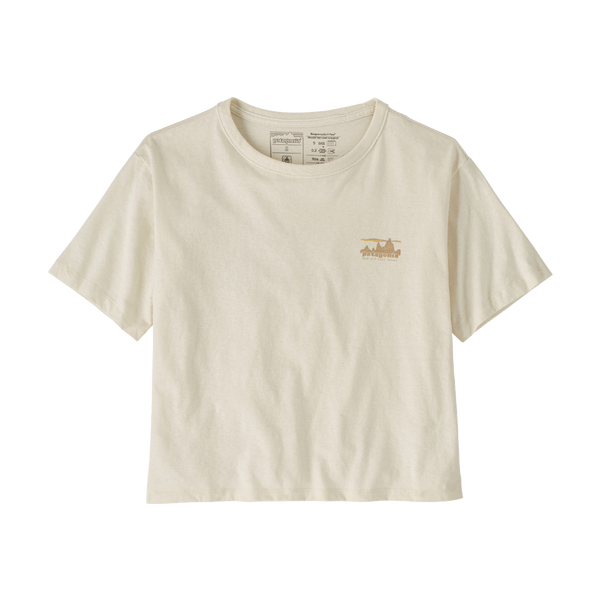 Patagonia Women's '73 Skyline Easy-Cut Responsibili-Tee Birch White