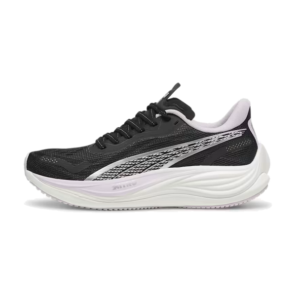 PUMA Women's Velocity NITRO 3 PUMA Black/PUMA Silver/Grape Mist