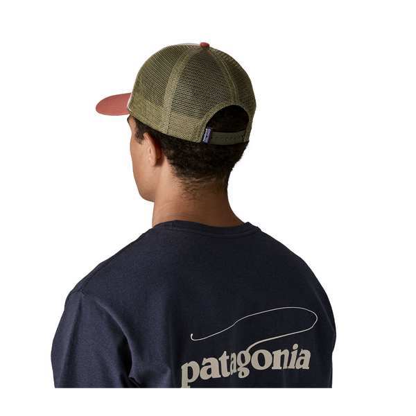 Patagonia P-6 Logo LoPro Trucker Birch White