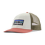 Patagonia P-6 Logo LoPro Trucker Birch White